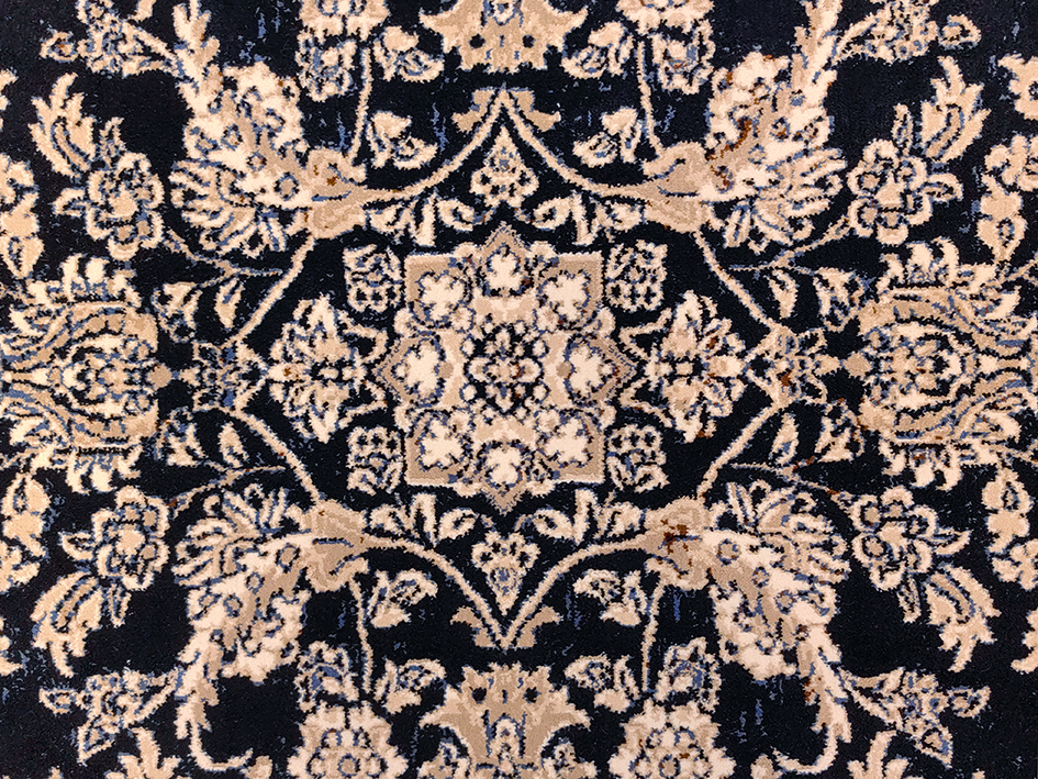 Ковер HASHT BEHESHT 150X225 VNHA003 DARK BLUE   FARRAHI