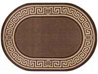 Ковер NOVARO 050X080 900/91 ОВАЛ   KARPETOFF