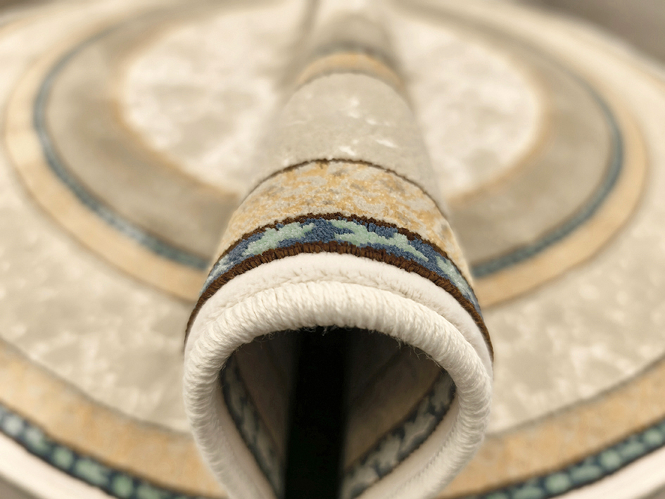 Ковер HASHT BEHESHT 120X120 SHIMA CREAM КРУГ    FARRAHI