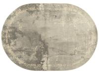 Ковер ELEGANT 160X230 EL100 CREAM SILVER ОВАЛ  FDS OZ KAPLAN 