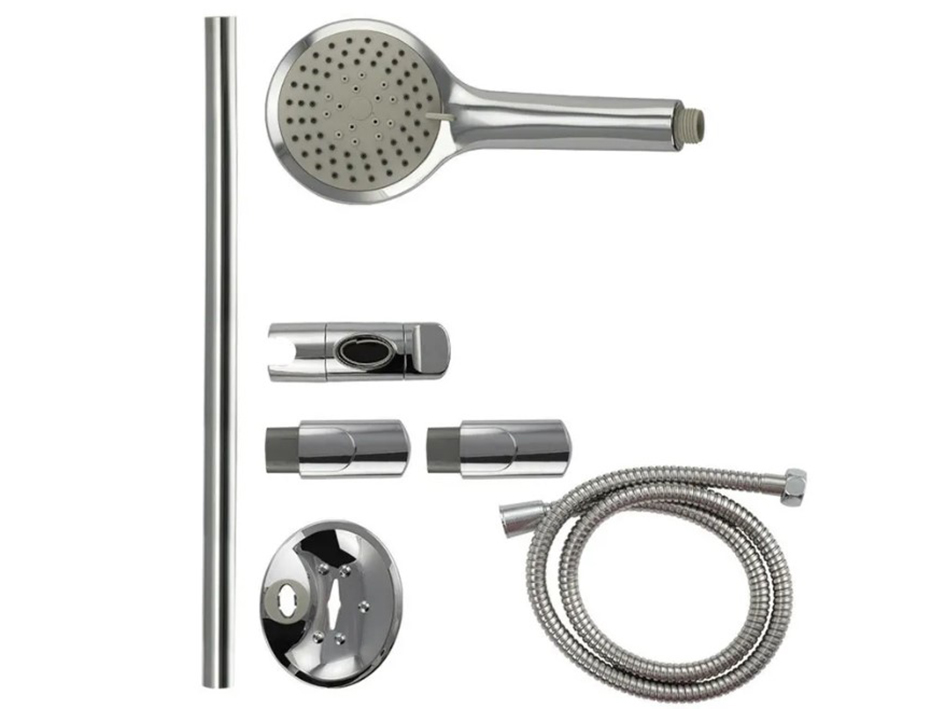 Душевая стойка с лейкой и мыльницей 909 VE--II  САНАКС  нез