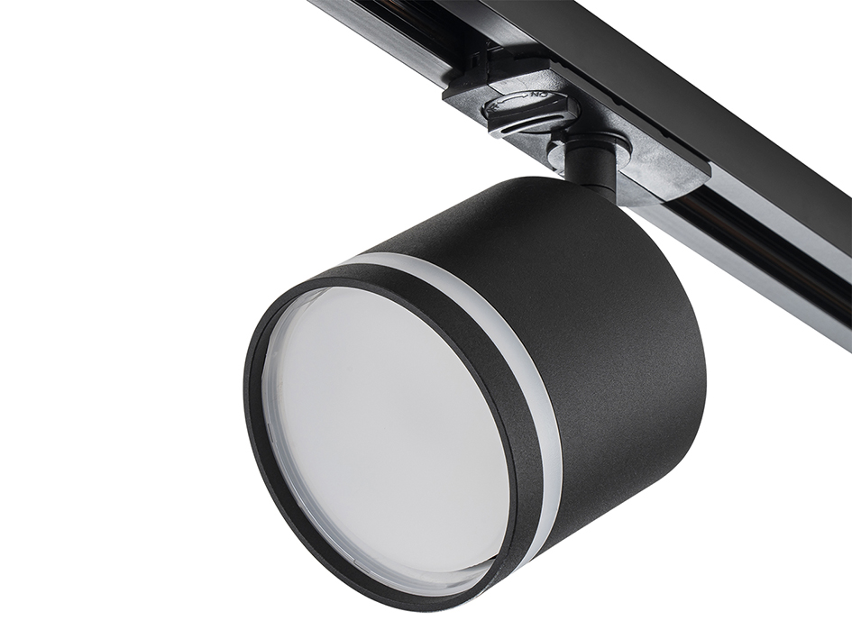 Cветильник трековый 20009TRA/02 LED SBK 10W 4200 черный матовый  ESCADA