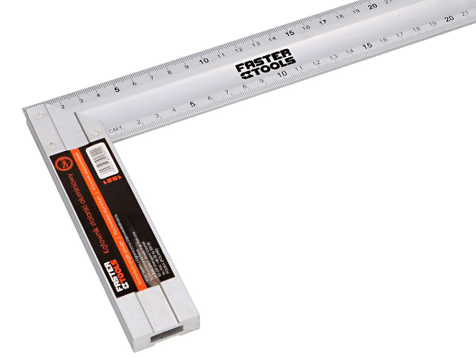 Угольник строительный 300мм алюминевый   EGA