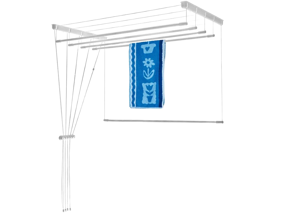 Сушка для белья 1.8м Лиана потолочная белая  ARVAD GROUP
