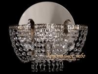 Бра  Тюльпан НИКЕЛЬ      ХРУСТАЛЬНОЕ НЕБО