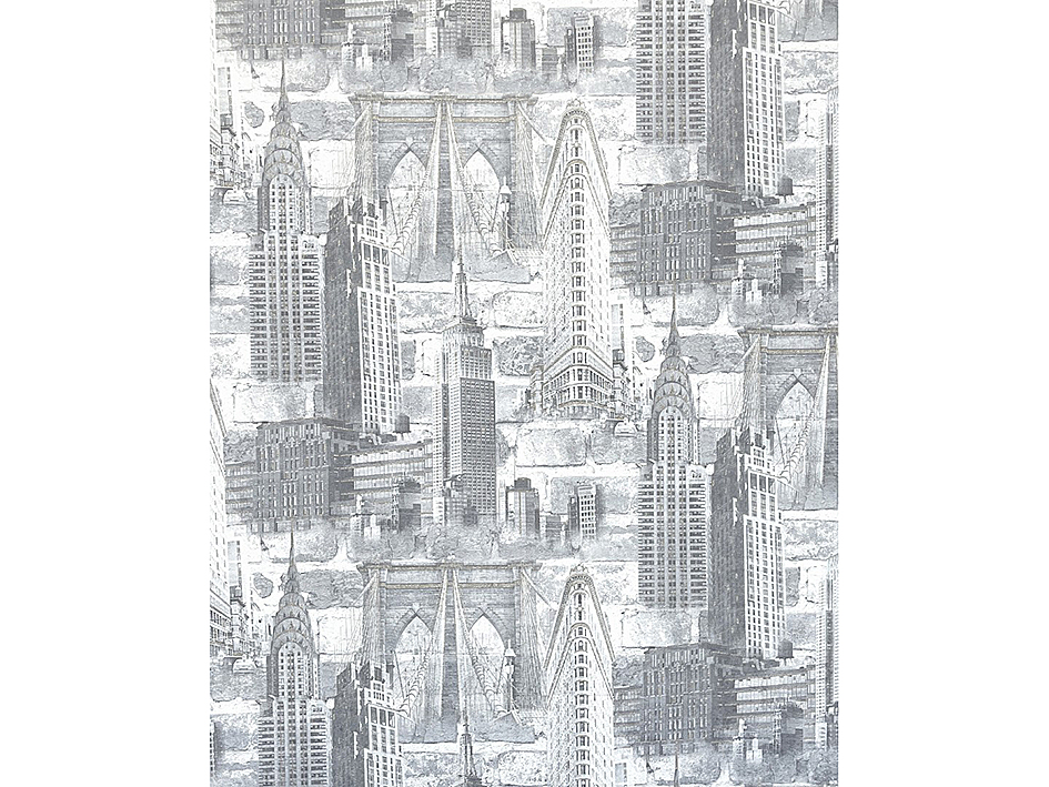 Обои SL8631-23 NEW YORK 1.06*10  SOLO