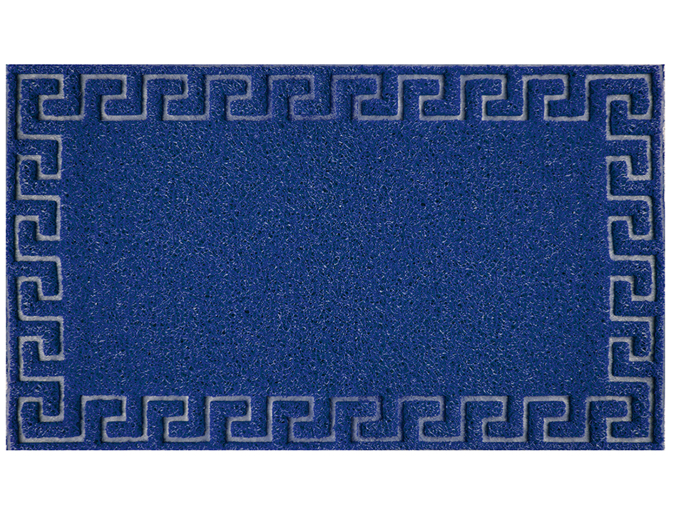 Коврик 40*60 см Меандр синий Spongy SUNSTEP