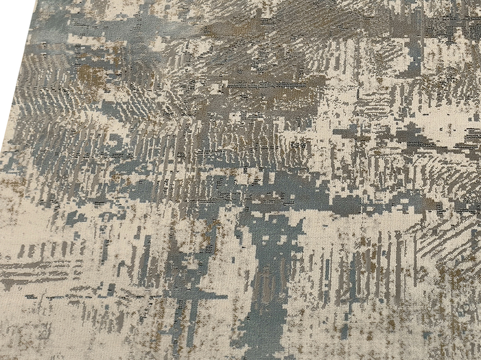 Ковер DAHLIA 160X230 2348A L.GREY D.BLUE  FDS OZ KAPLAN 