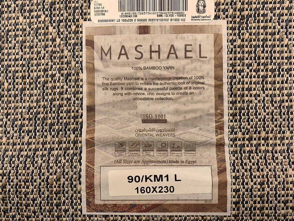 Дорожка MASHAEL CLYDE 1.10 385 KM1 B   ORIENTAL WEAVERS  