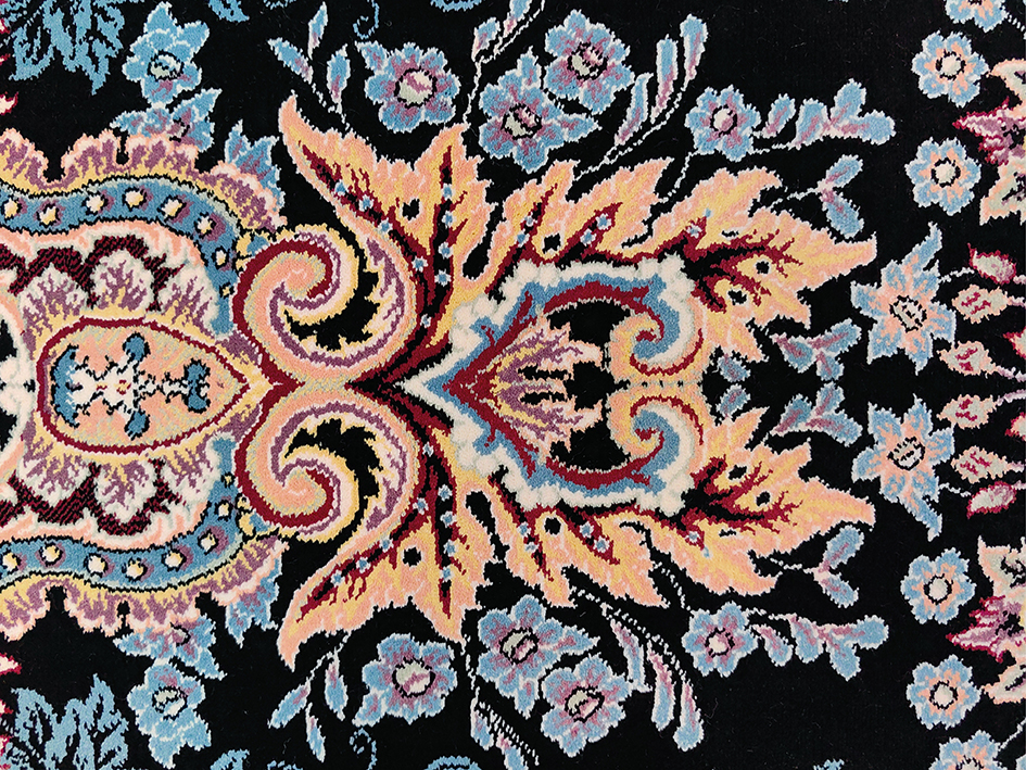 Ковер RAYAN 150X225 12028 DARK BLUE   FARRAHI