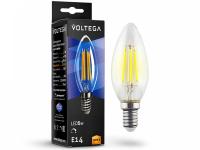Лампа светодиодная 5W E14 3000 DIM Crystal Candle VOLTEGA  ФАКЕЛ Лампа светодиодная 5W E14 3000 DIM Crystal Candle VOLTEGA  ФАКЕЛ