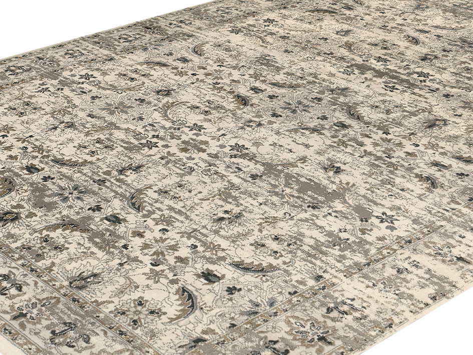 Ковер DAHLIA 240X340 2338A CREAM GREY  FDS OZ KAPLAN 
