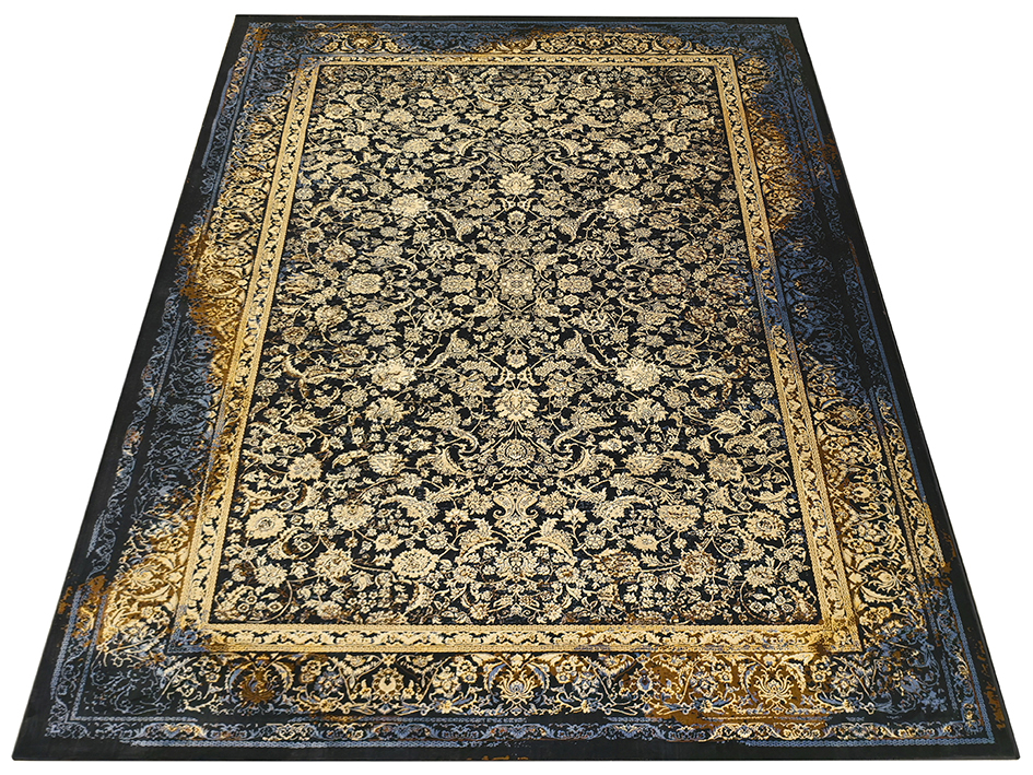 Ковер HASHT BEHESHT 060X100 VNHA003 DARK BLUE   FARRAHI