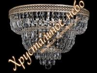 Люстра Водопад Грета №4 НИКЕЛЬ     ХРУСТАЛЬНОЕ НЕБО