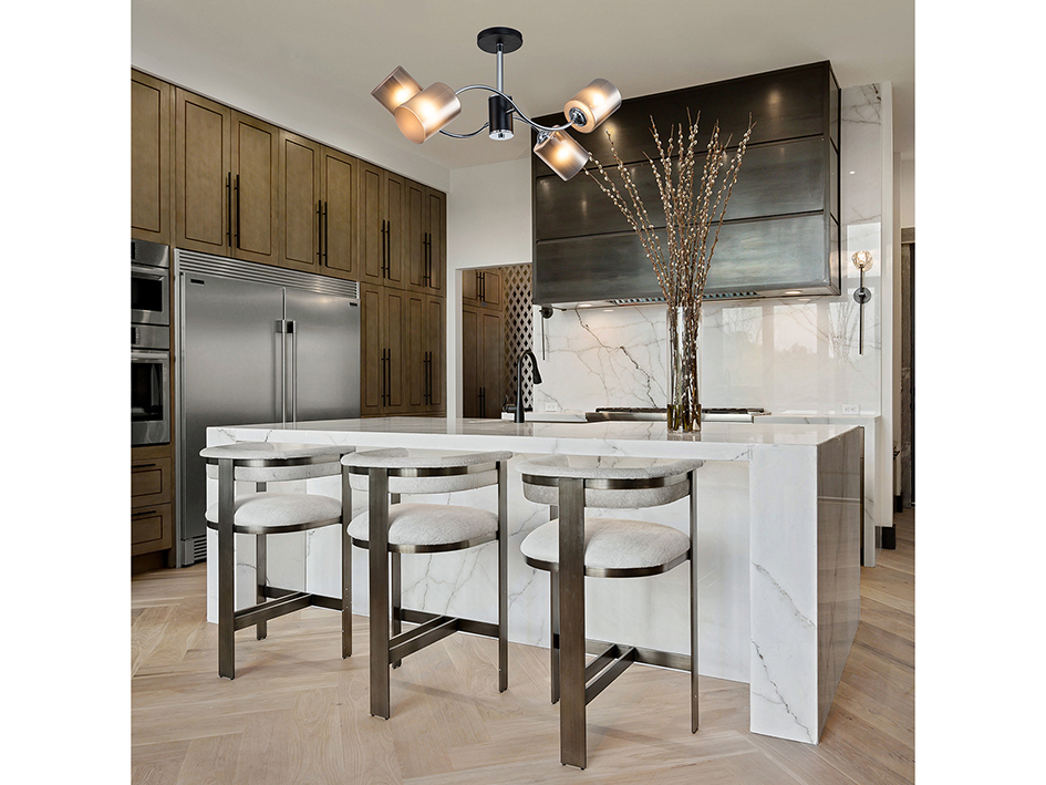 Cветильник 661/4PL BLACK/CHROME  ESCADA  30