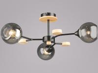 Светильник 06780-0.3-03 BK+WOOD      ELEKTRA