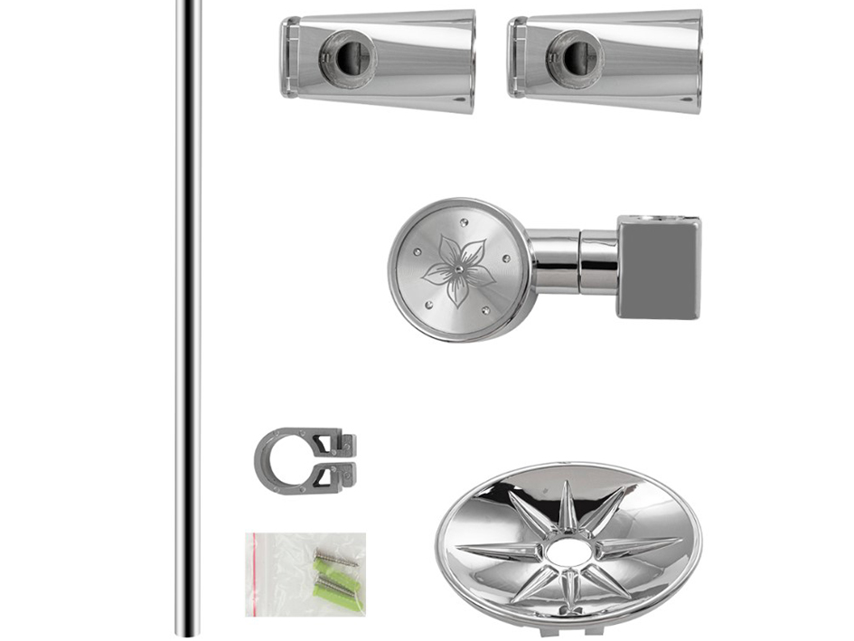 Душевая стойка мет.с мыльницей 900 RUSSIA-MOSCOW  САНАКС 