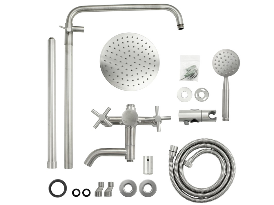 Душевая стойка с смесителем 9238 МАГНУС  САНАКС 