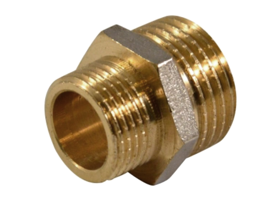 Ниппель переходной 1/2*3/8 ш/ш   СТМ