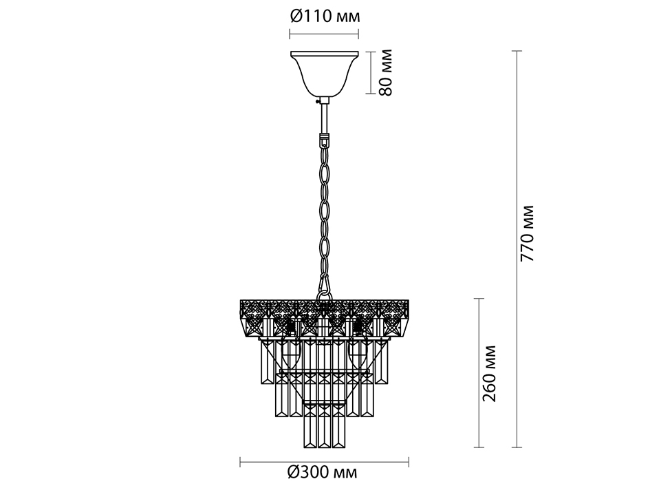 Светильник 5232/4 IGGY (0044464)  СОНЕКС