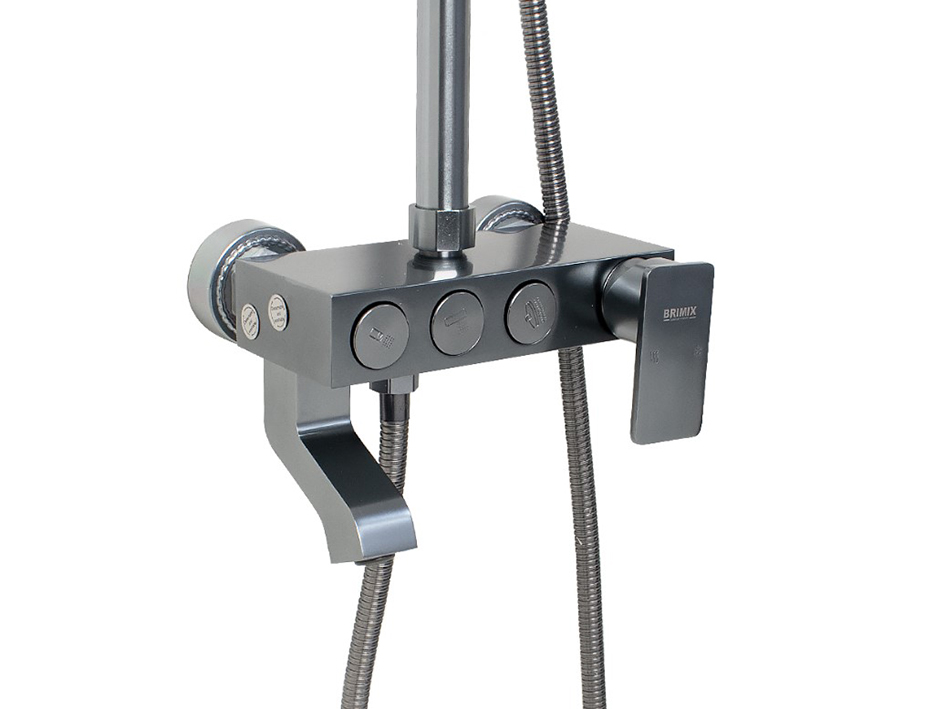 Душевая стойка с смесителем 88705 ТИТАН BRIMIX  САНАКС 