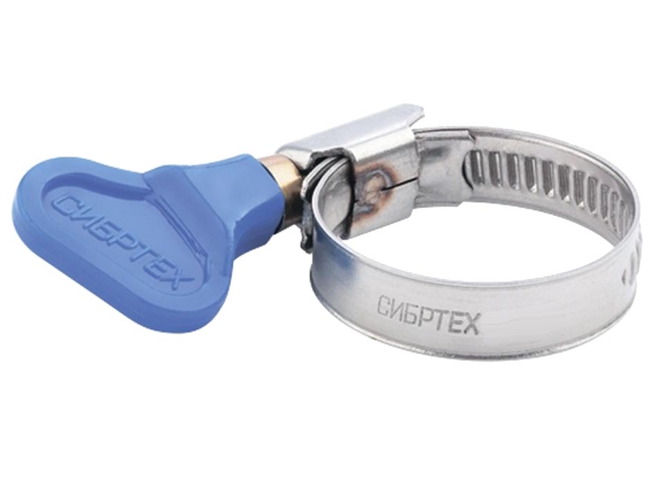 Хомуты 20-35 с ключом (50)    СИБРТЕХ