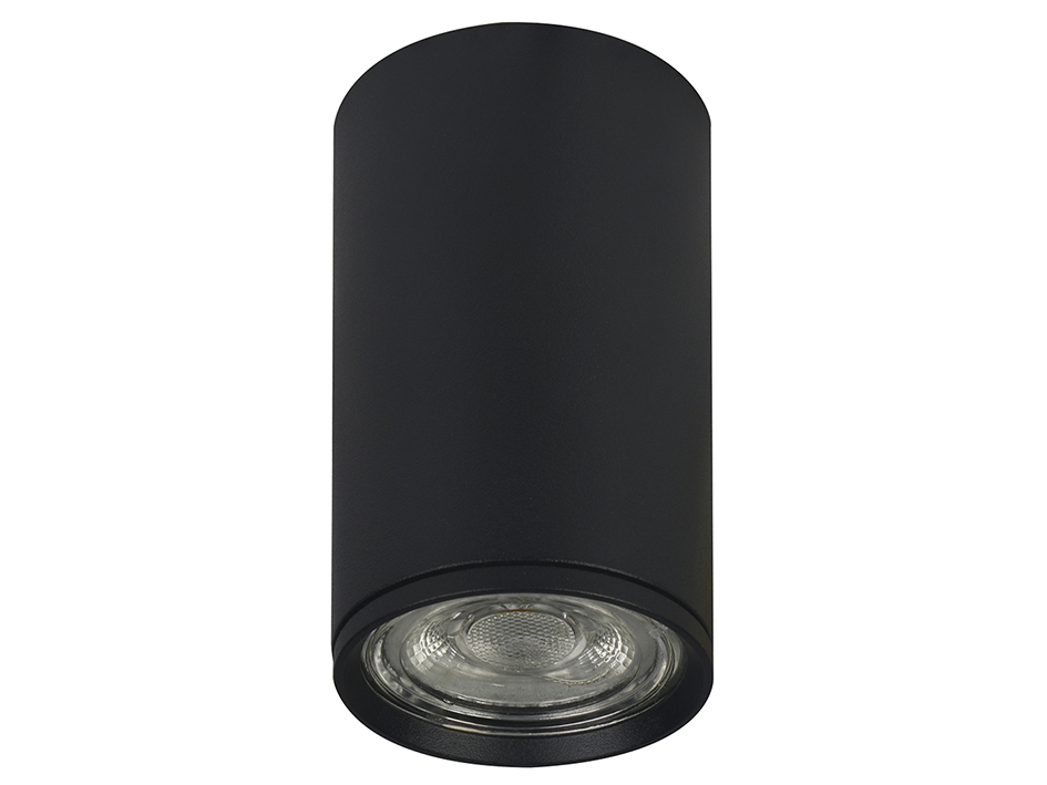 Cветильник 20001SMU/01 SB GU10 черный мат.  ESCADA