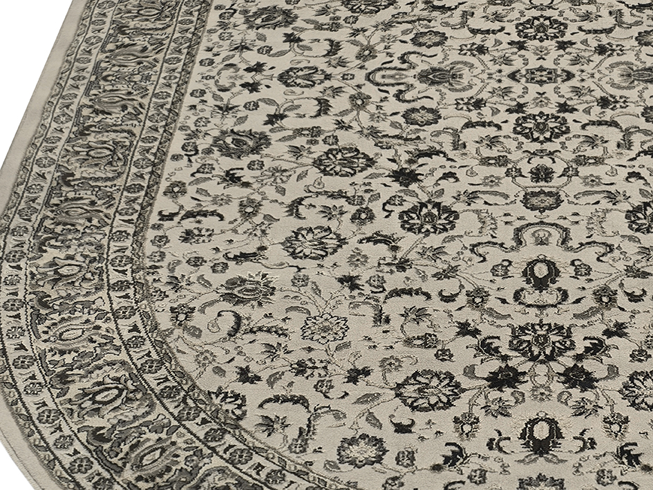 Ковер LISA 200X290 A5969A L.GREY-BLUE ОВАЛ  FDS OZ KAPLAN 