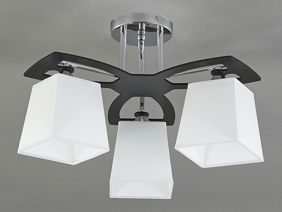 Cветильник 1116/3PL CHROME/BLACK/WHITE  ESCADA