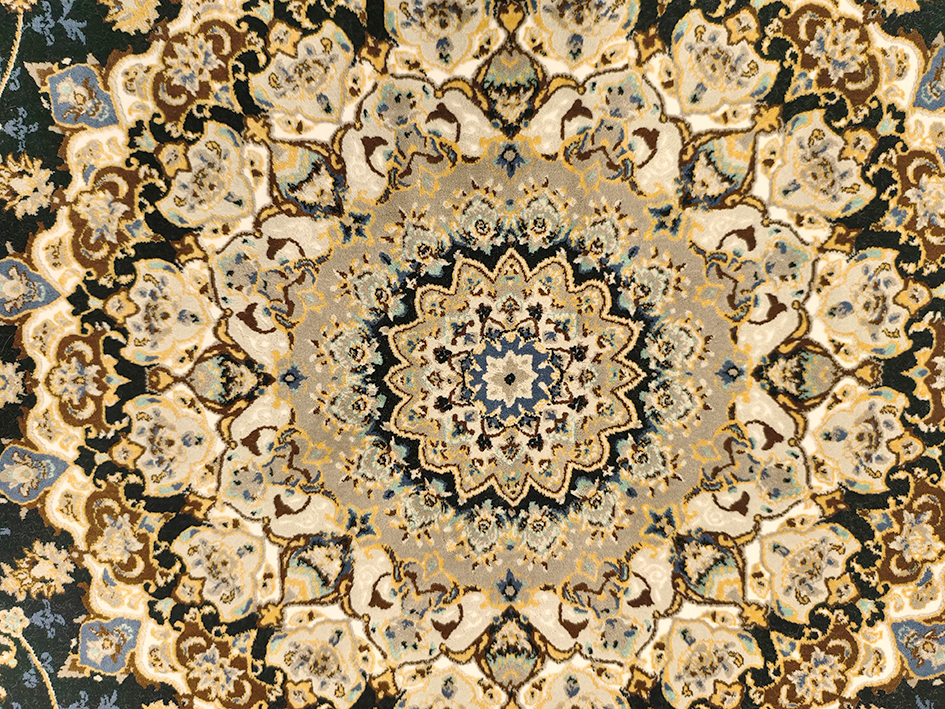 Ковер HASHT BEHESHT 150X225 YEKTA DARK BLUE   FARRAHI