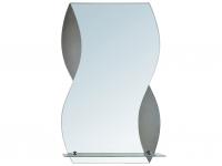 Зеркало 400*600мм комбинированное полка 400мм 40429  САНАКС 