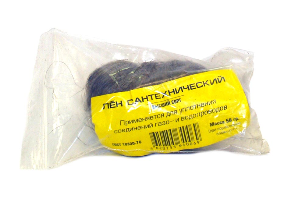 Лен сантехнический 50г  СТМ