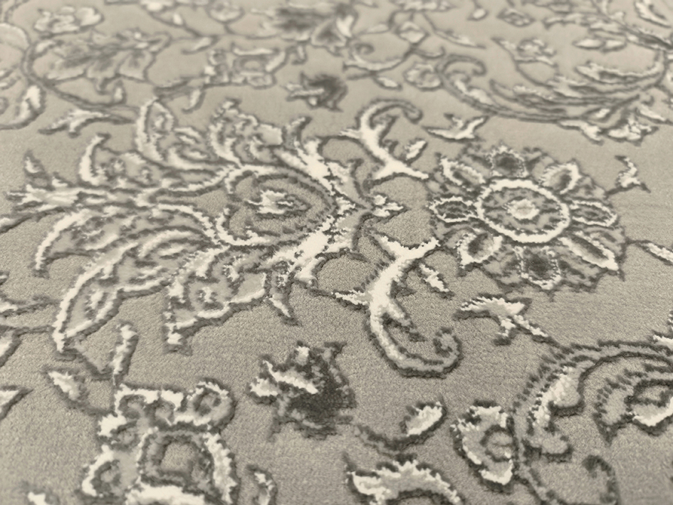 Ковер ELEGANT 100X300 EL101 SILVER L.GREY  FDS OZ KAPLAN 