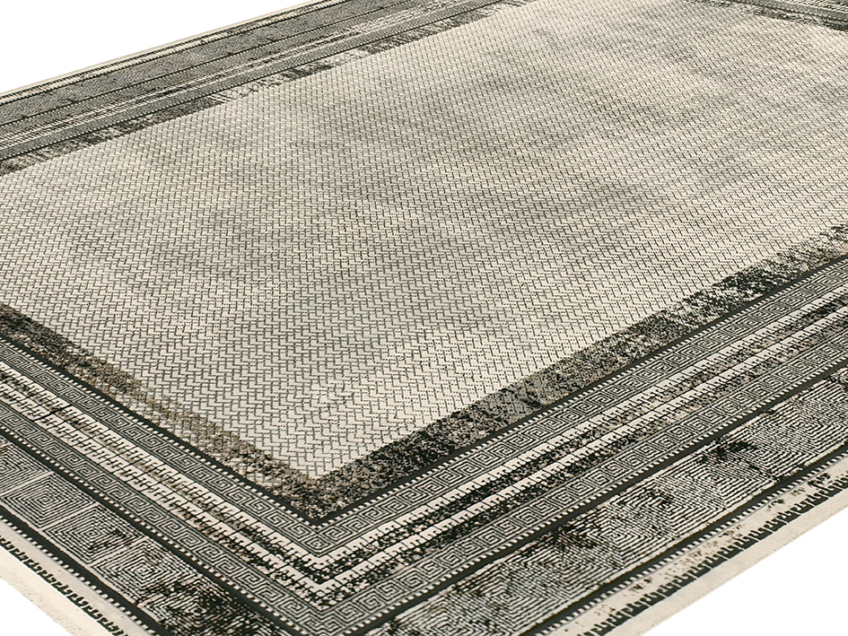 Ковер DAHLIA 070X120 2426A WHITE ANTHRACITE  FDS OZ KAPLAN 