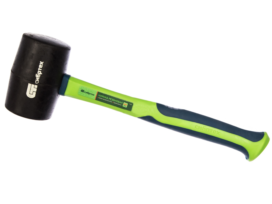 Киянка резиновая 680г черная  Сибртех