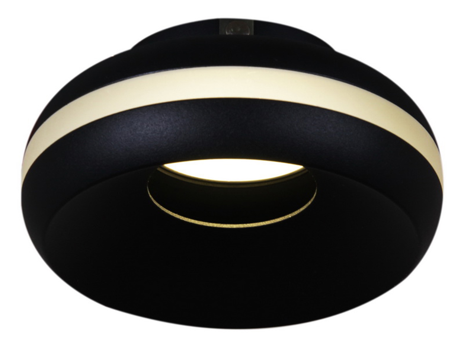 Светильник 16074-9.5-001 QR MR16 BK      ELEKTRA