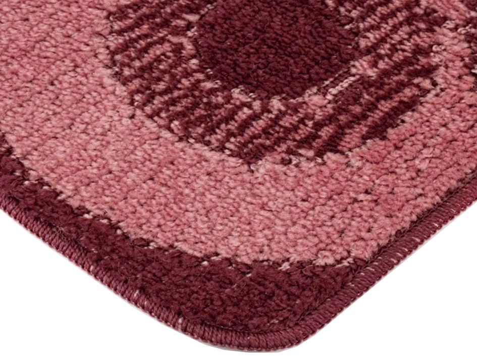 Набор ковриков для ванной CLASSIC 55X90+45X55 CLC10-BURGUNDY   BANYOLIN HALI