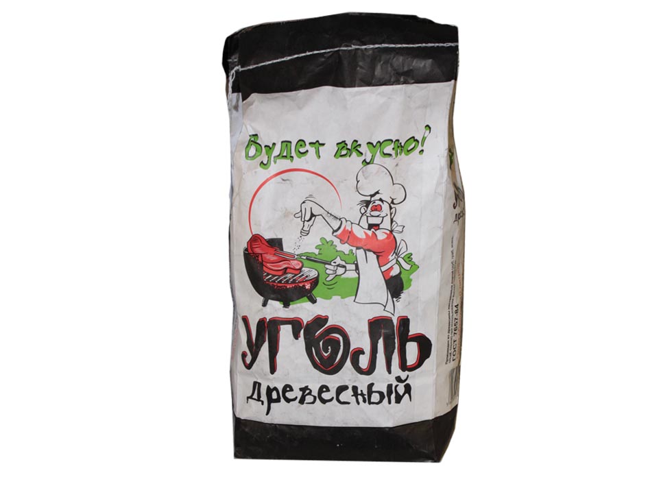 Уголь древесный 10л