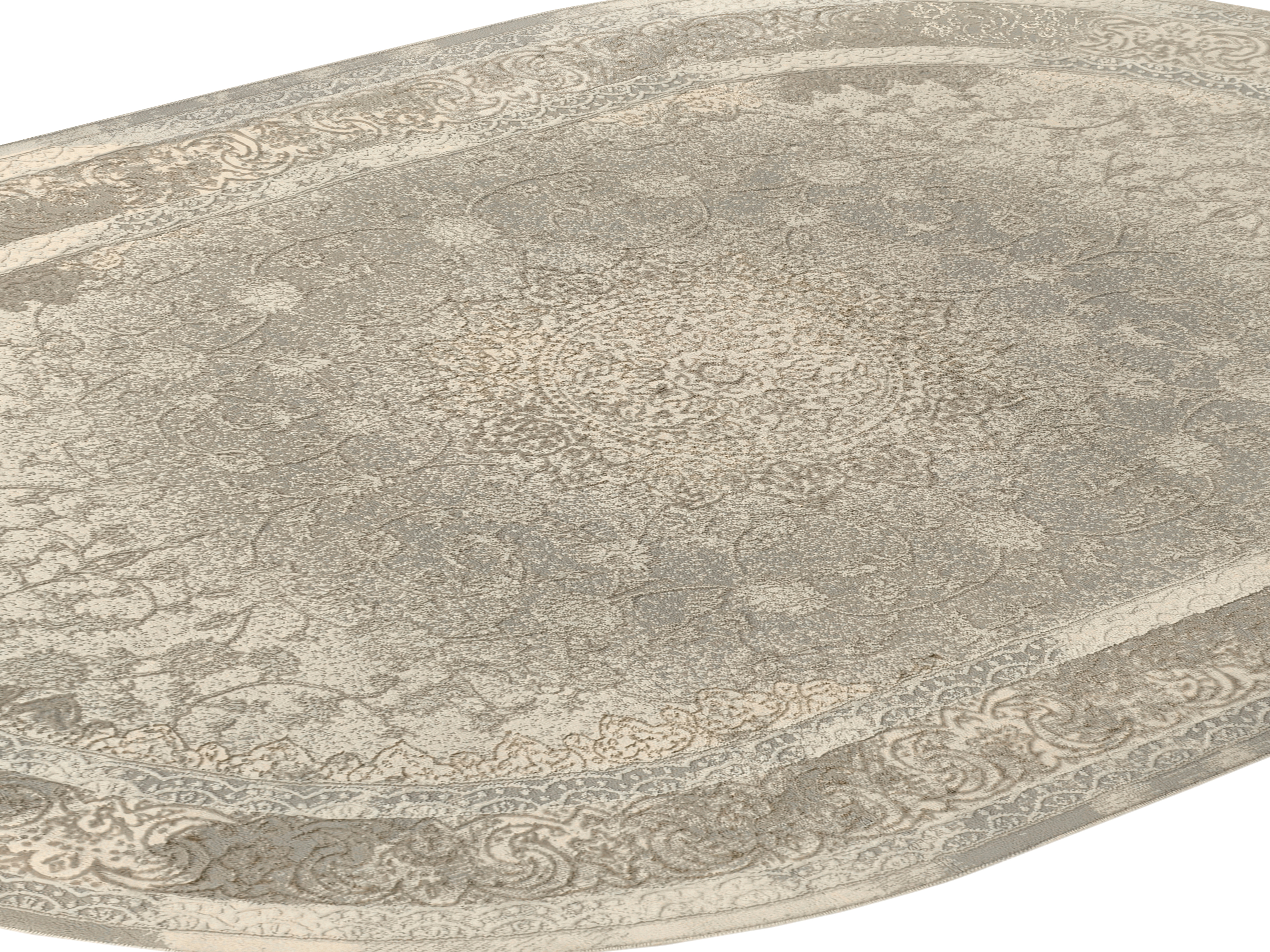 Ковер ASTER 160X230 A5557B CREAM-SALMON ОВАЛ  FDS OZ KAPLAN 