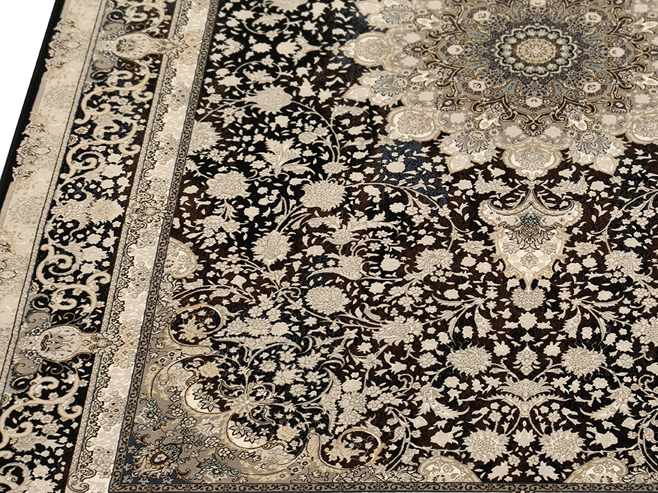 Ковер HASHT BEHESHT 150X225 VNHA006 DARK BLUE   FARRAHI