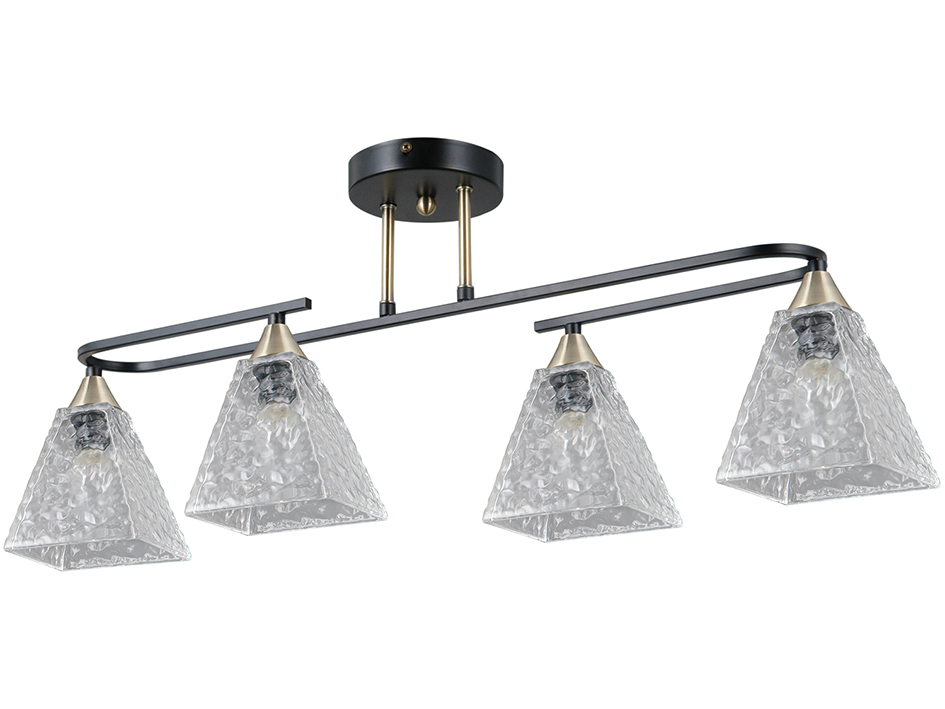 Светильник IL 0782-4CSQ-25 BK AB AREZZO     ELEKTRA