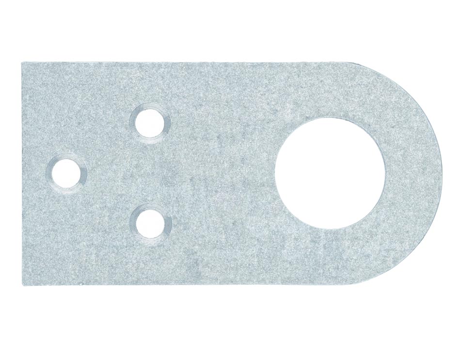 Проушина 70*30 мм 2мм прямая цинк  СИРБТЕХ