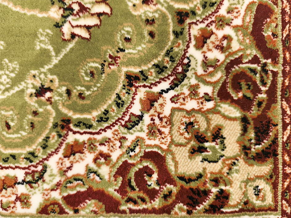 Ковер TAJMAHAL 200X290 TJ300 GREEN/CREAM  FDS OZ KAPLAN 