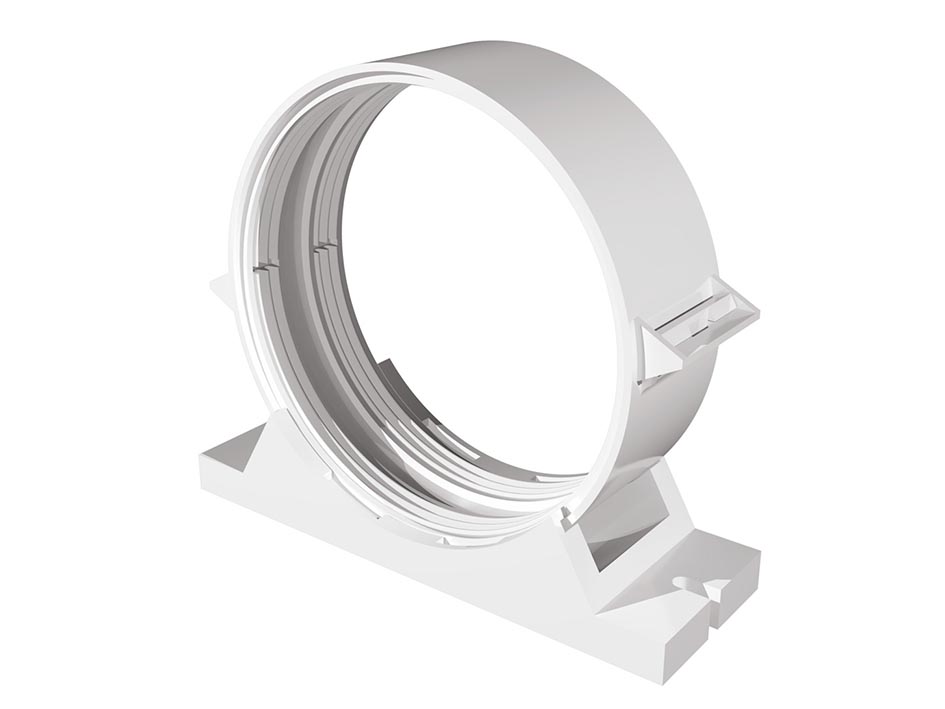 Держатель-соединитель с уплотнителем D125 пластик