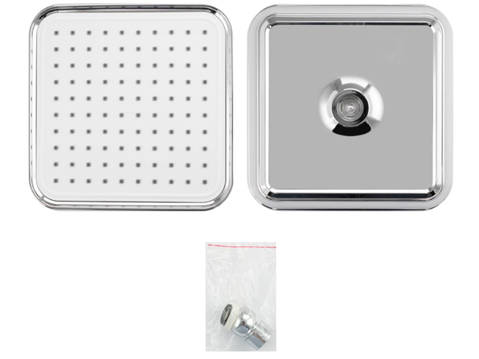 Лейка для душа тропический душ квадрат 6043  GFmark САНАКС