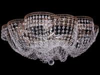 Люстра Хрустальная  Лотос Пион ЗОЛОТО    ХРУСТАЛЬНОЕ НЕБО