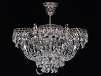 Люстра Ромашка НИКЕЛЬ     ХРУСТАЛЬНОЕ НЕБО