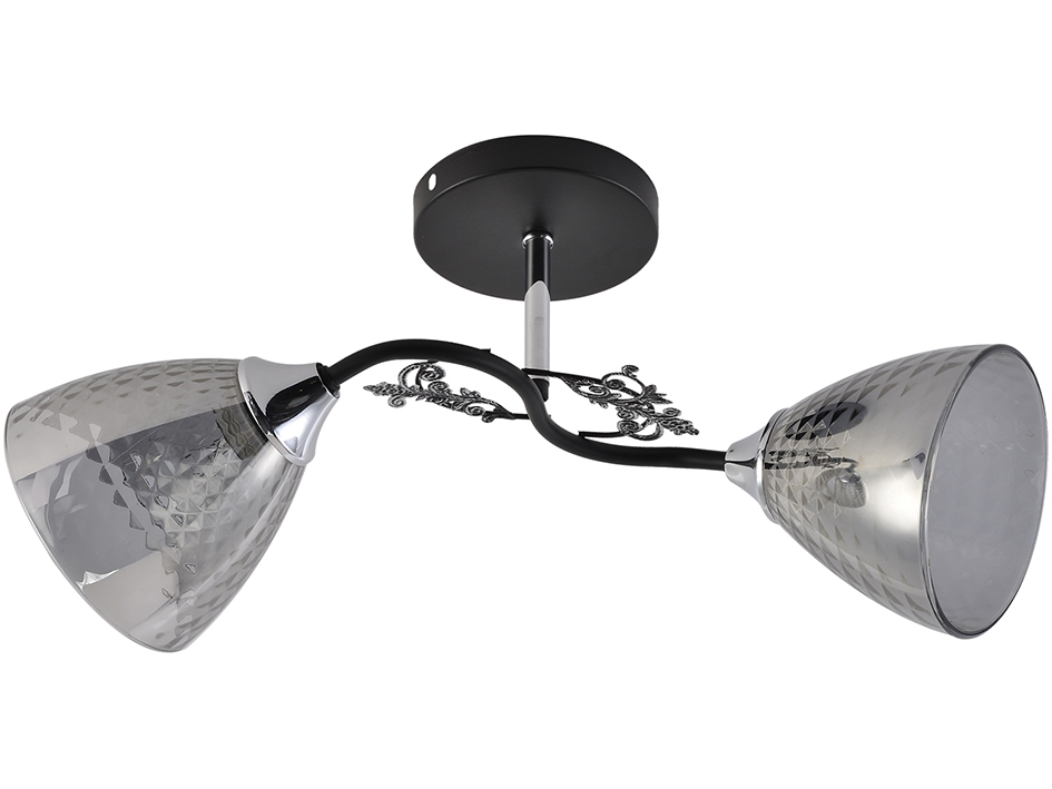 Светильник 01525-0.3-02 BK+CR     ELEKTRA