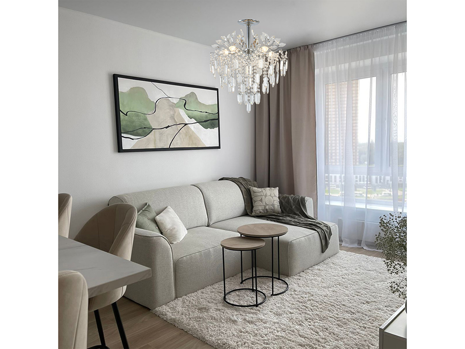 Cветильник 2135/5P CHROME  ESCADA