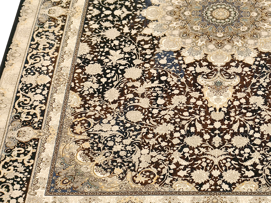 Ковер HASHT BEHESHT 150X225 VNHA006 DARK BLUE   FARRAHI